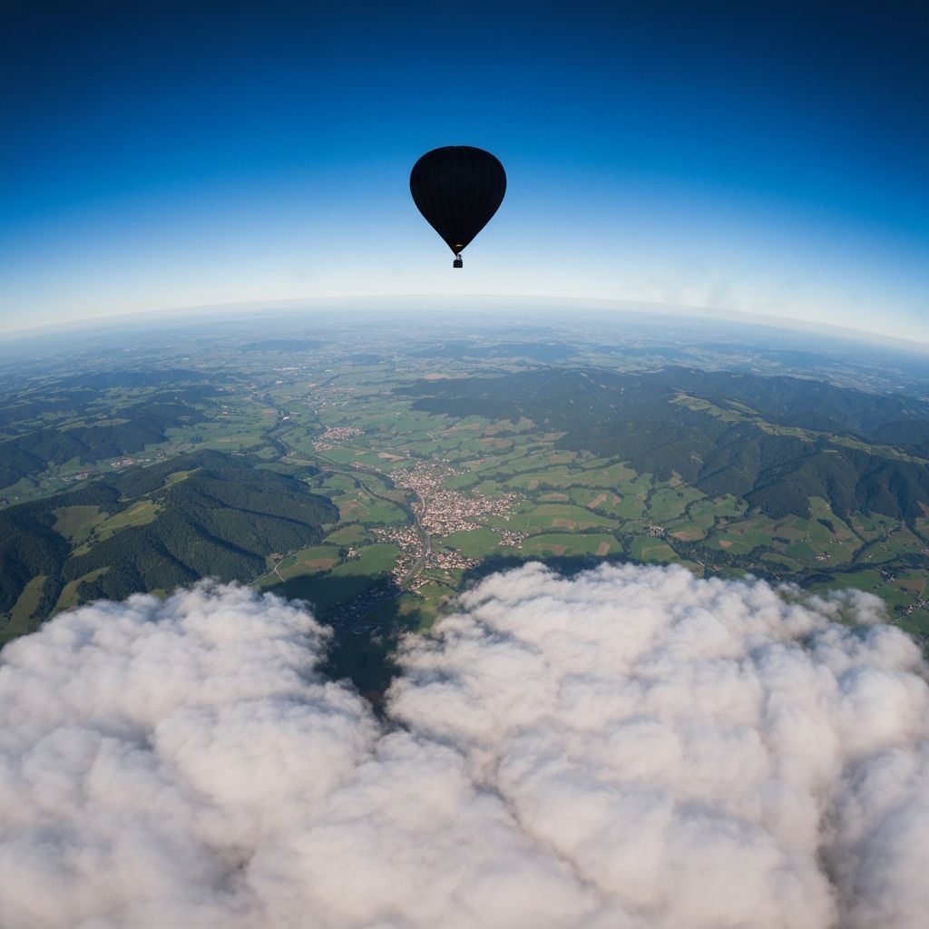 Hoe hoog gaat een luchtballon?