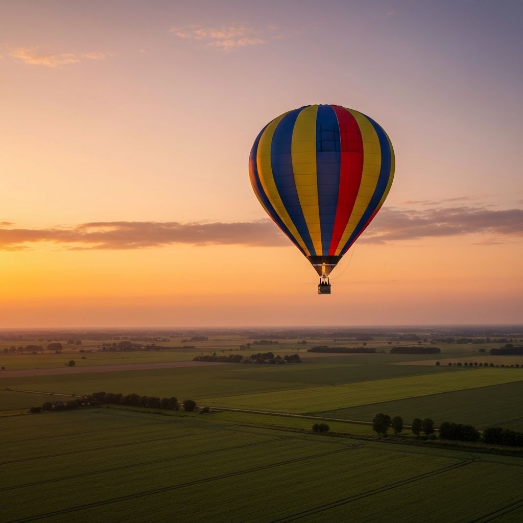 De beste tijd voor een ballonvaart: wanneer vliegen?